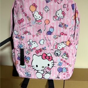 Hello Kitty Pink and White Kids Backpack